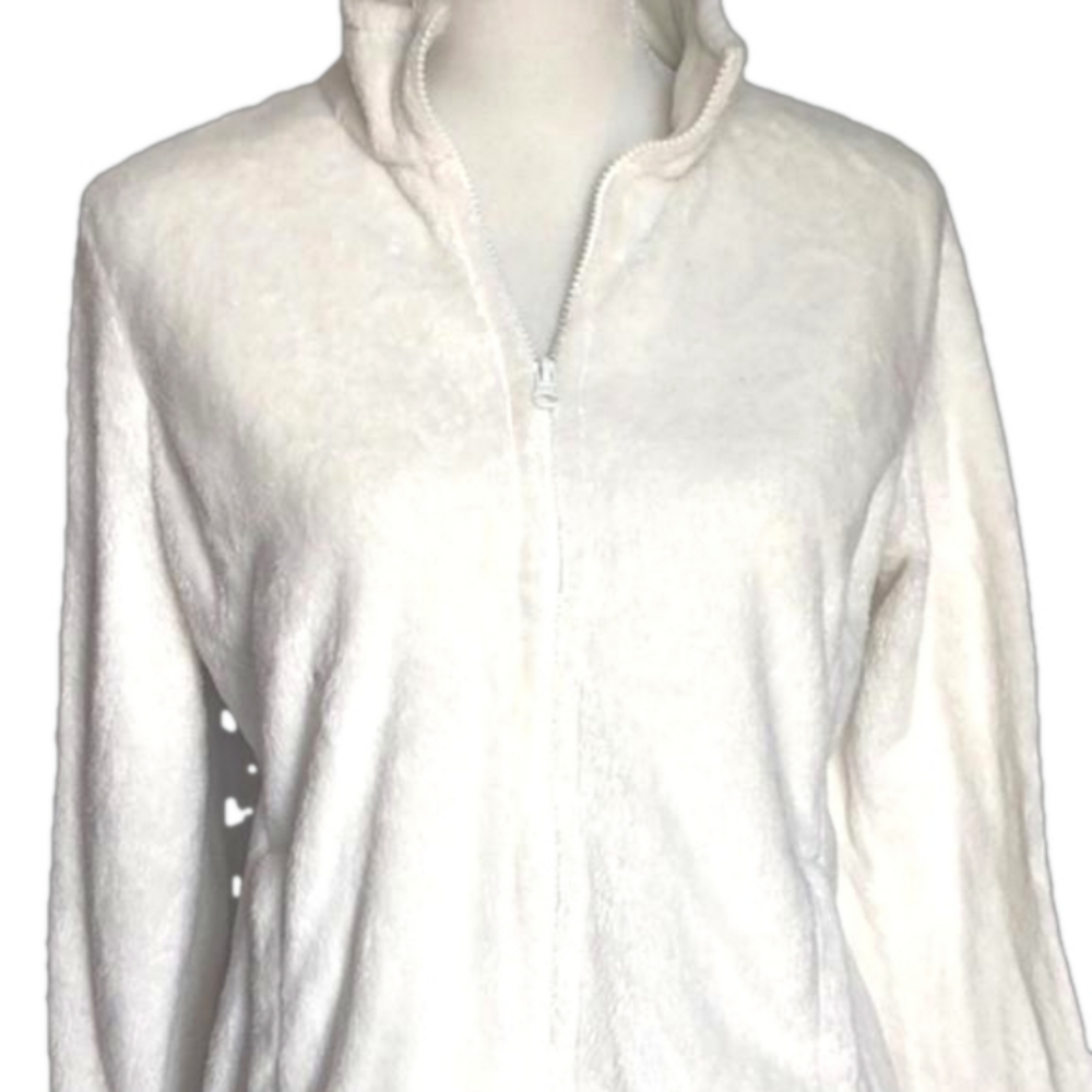 White Fleece jacket